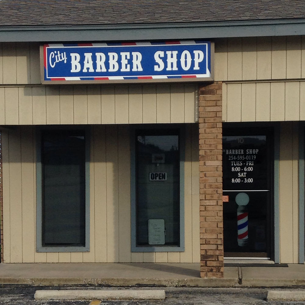 City barber shop