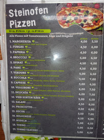 Steinofen Pizzeria à Greven menu