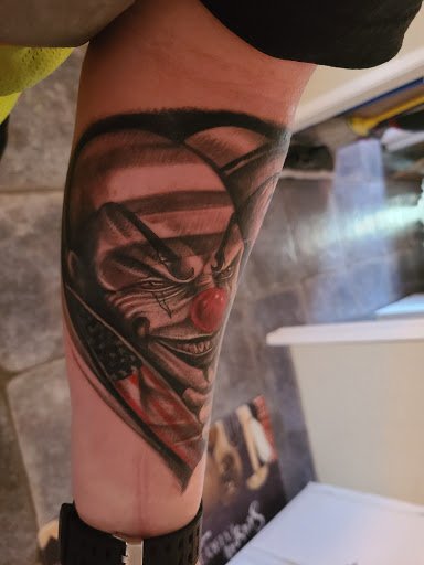 Explore face tattoos ideas, creative tattoo ideas in Lancaster, available at Chimera Body Art Tattoo And Piercing