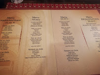 Restaurant indien Restaurant Bombay à Grenoble (le menu)