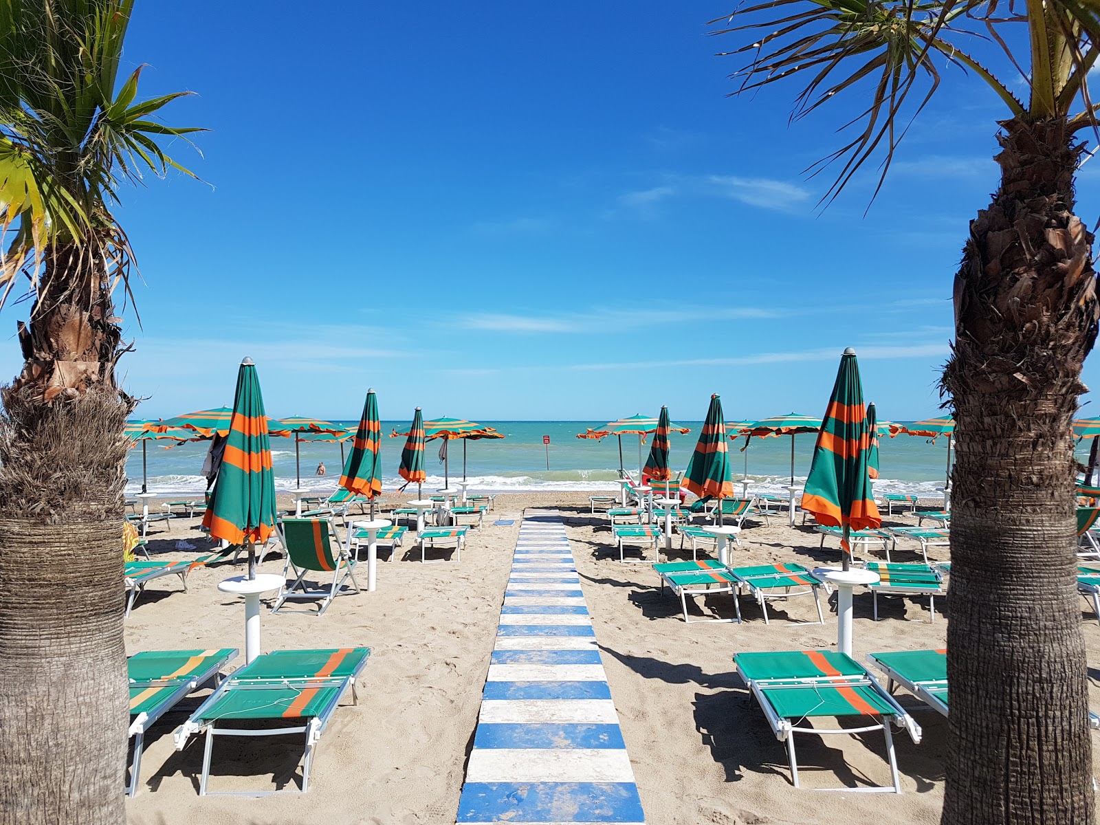 Photo de Spiaggia di Alba Adriatica - bon endroit convivial pour les animaux de compagnie pour les vacances