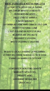 Mordicchio L'originale Pancotta di Ferrara Since 1998 à Ferrara menu