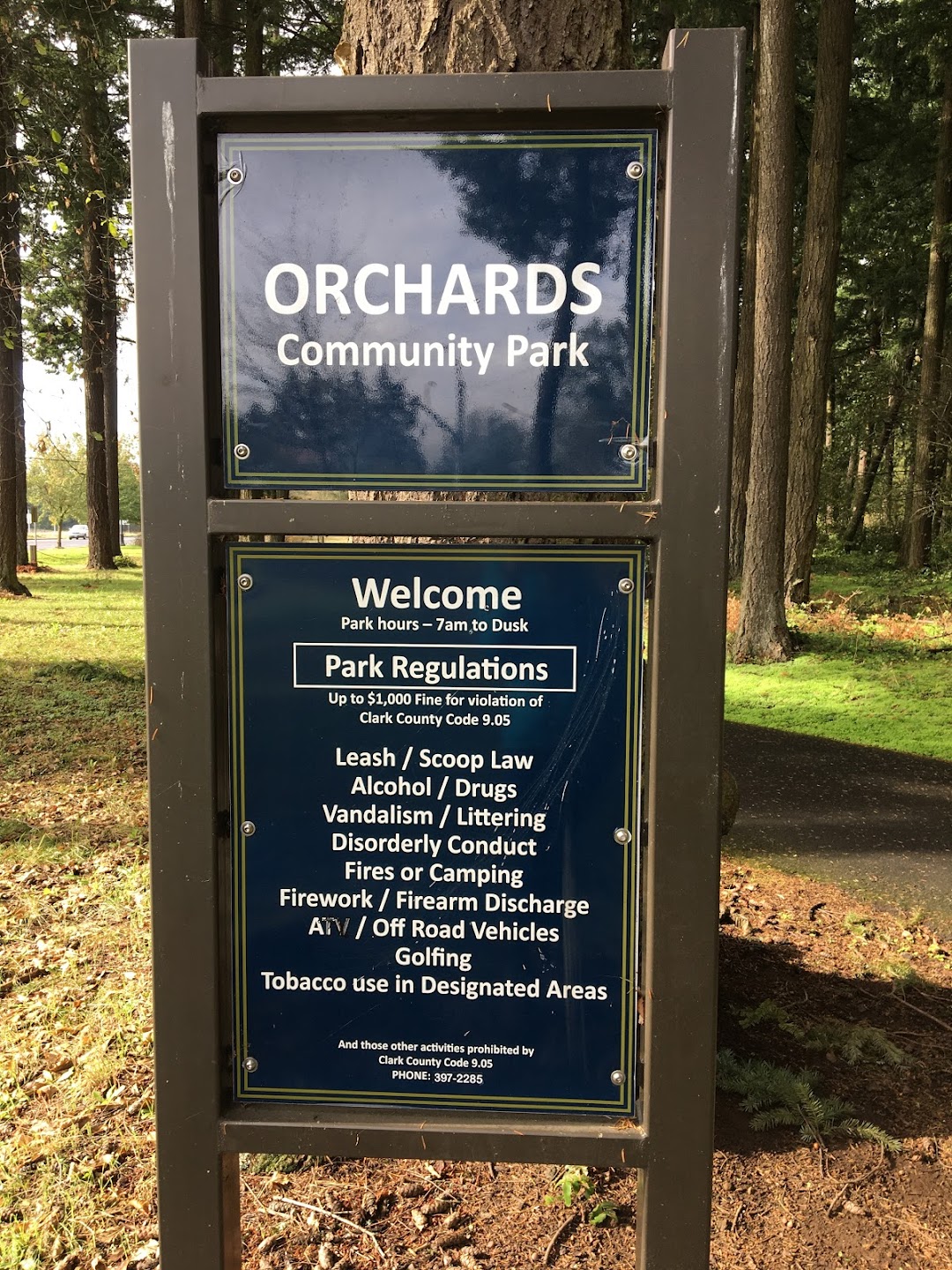 ORCHARDS COMMUNITY PARK