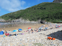 Foto von Playa de Miono mit geräumige bucht