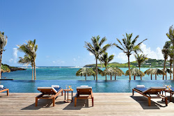 Foto av St Barth Strand med hög nivå av renlighet