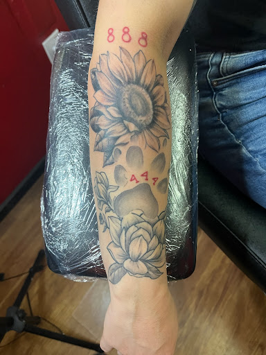 Explore anxiety mental health tattoo ideas, creative tattoo ideas in Columbia, available at Nyce Tattoos