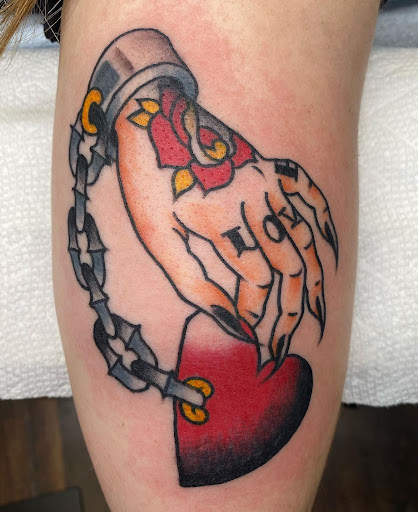 Explore female lion tattoo ideas, creative tattoo ideas in Delmar, available at Resolute Tattoo