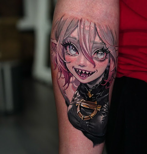 Explore piano tattoo ideas, creative tattoo ideas in Corona, available at Crop Circles Tattoo Studio