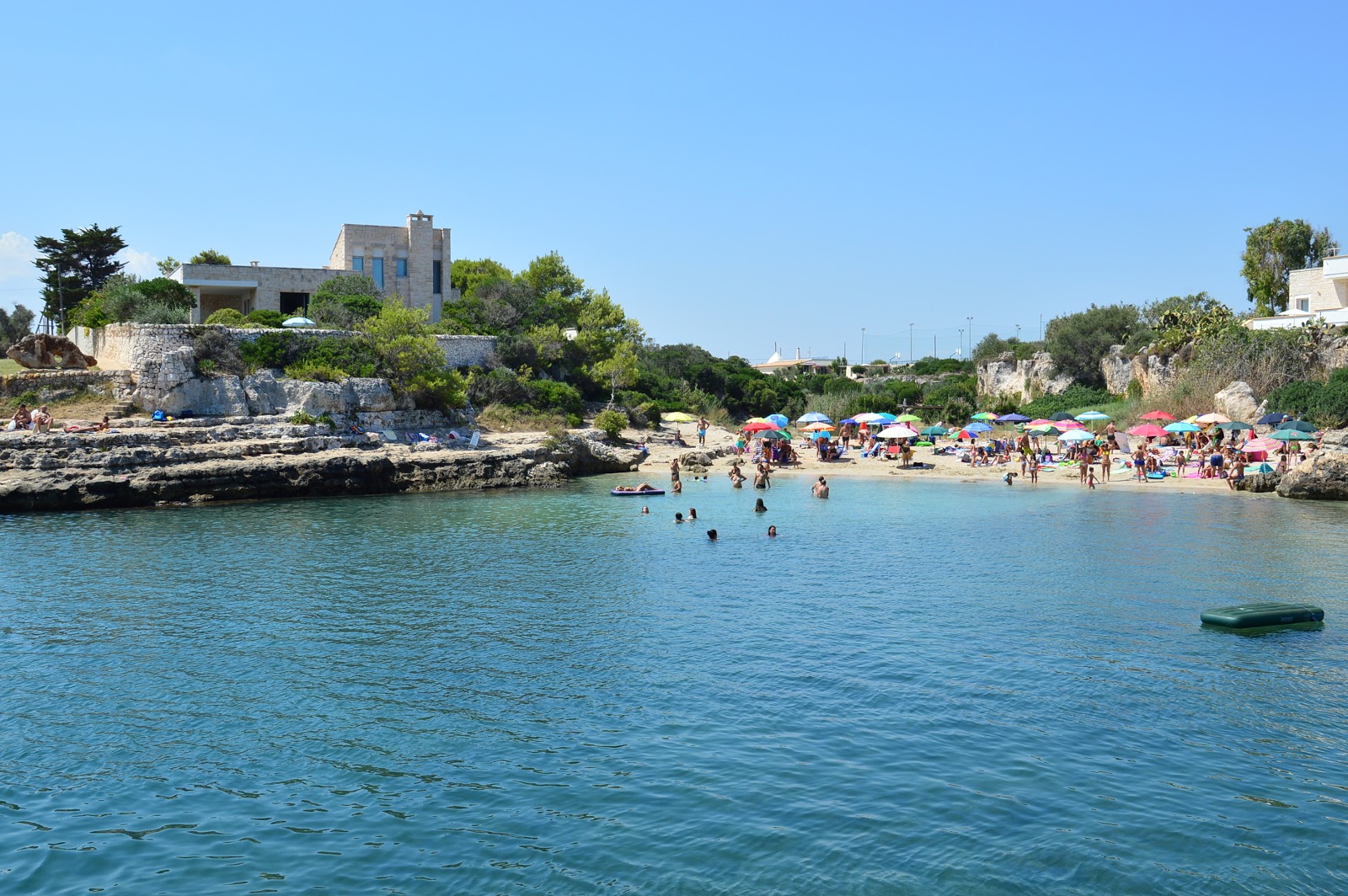 Foto van Spiaggia di Porto Marzano met kleine baai