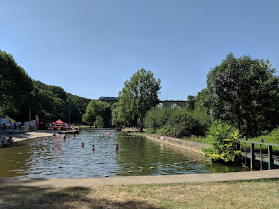 Plage de Vauchiron à Lusignan
