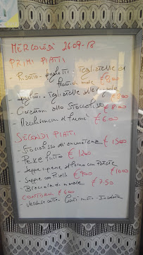Trattoria del Piano à Ancona menu