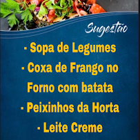 O Vermelhinho Food & Drinks à Esposende menu