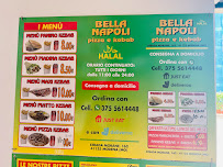 Menu / carte de Bella Napoli Pizza e Kebab (Halal) à Modena