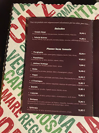 Pizza PéPiole à Le Cannet carte