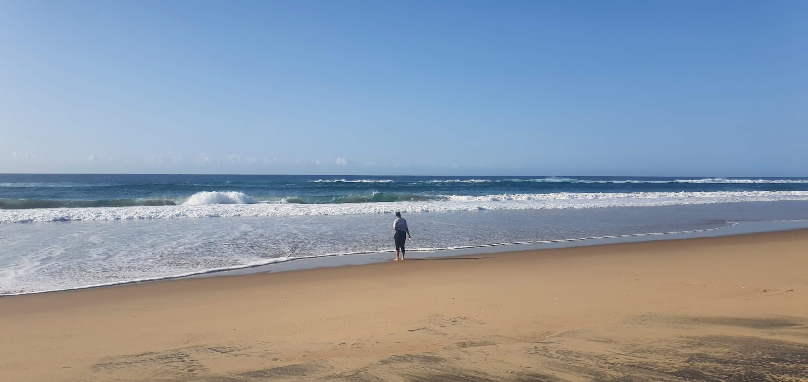 Foto di Jabula beach con parzialmente pulito livello di pulizia