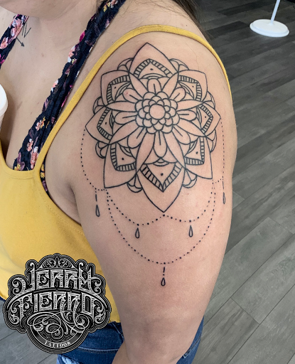 Explore father time tattoo ideas, creative tattoo ideas in Silver City, available at Independent Ink Tattoo