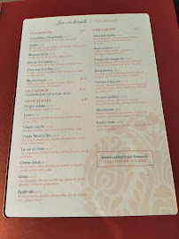 Carte du La Mandala - Restaurant - Plage - Croisette Cannes à Cannes