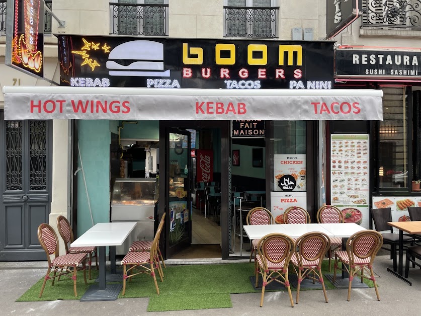 Boom Burger à Paris (Paris 75)