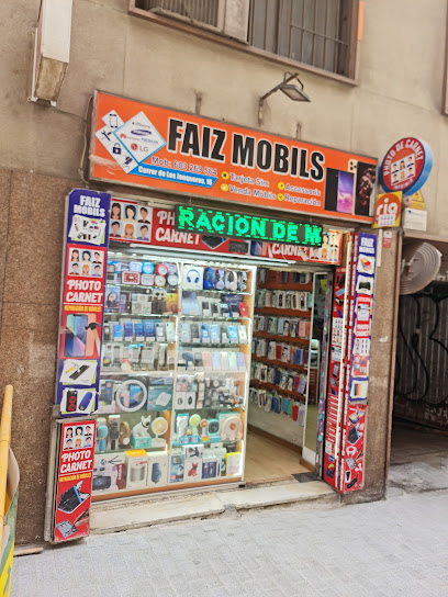 Faiz movil y foto carnet y copisteria en Barcelona