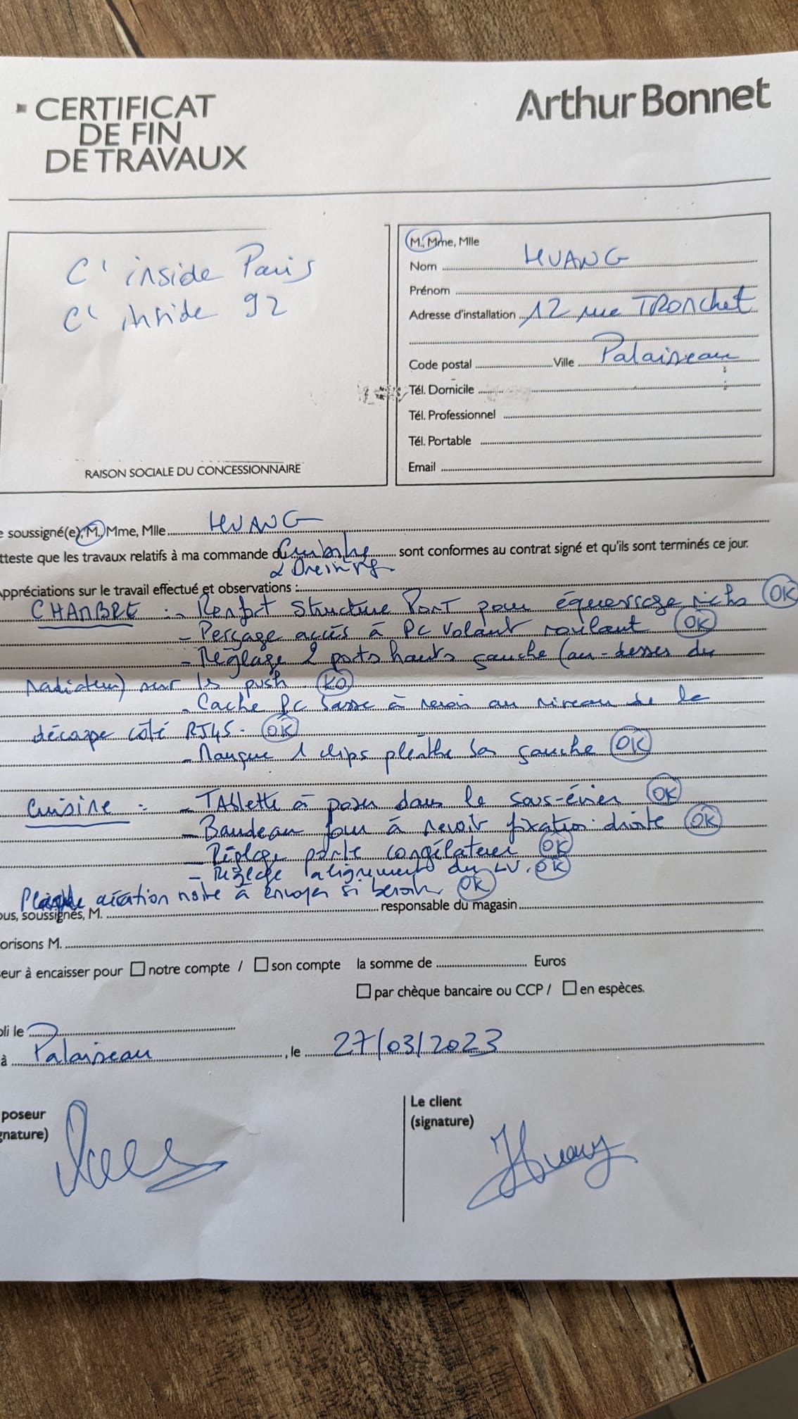 Photo n° 8 de l'avis de Emilie.a fait le 22/05/2023 à 08:10