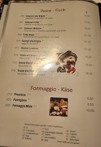 Carte du Ristorante Da Nina à Markgröningen