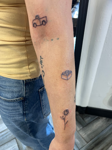 Explore graffiti tattoo ideas, creative tattoo ideas in Denver, available at Certified Tattoo Studios