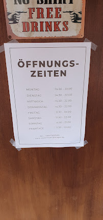 Menu du American Diner / Down Town Bus à Berlin