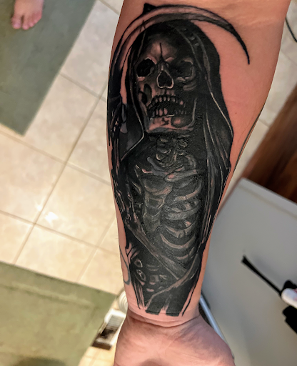 Explore heartagram tattoo ideas, creative tattoo ideas in Charlotte, available at BNI-Tattoos