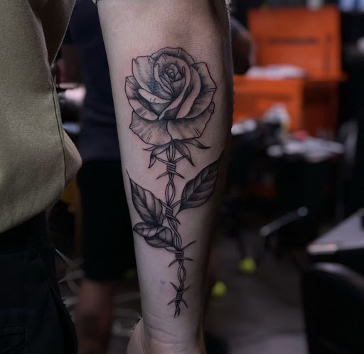 Explore mafia tattoo ideas, creative tattoo ideas in Goose Creek, available at Red Kirin Tattoo