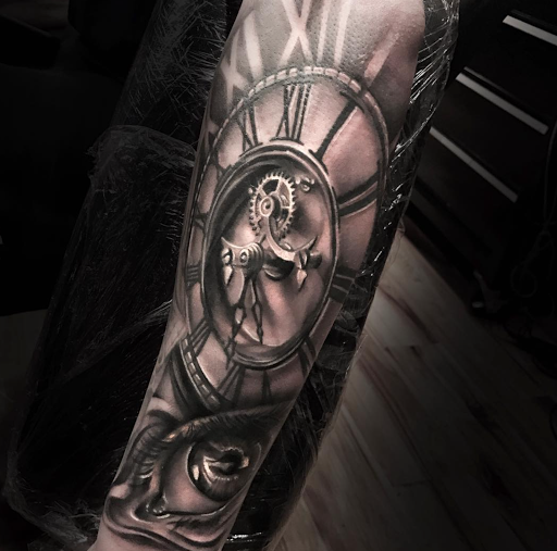 Explore woman tattoo ideas, creative tattoo ideas in Oakland Gardens, available at Art House Collective