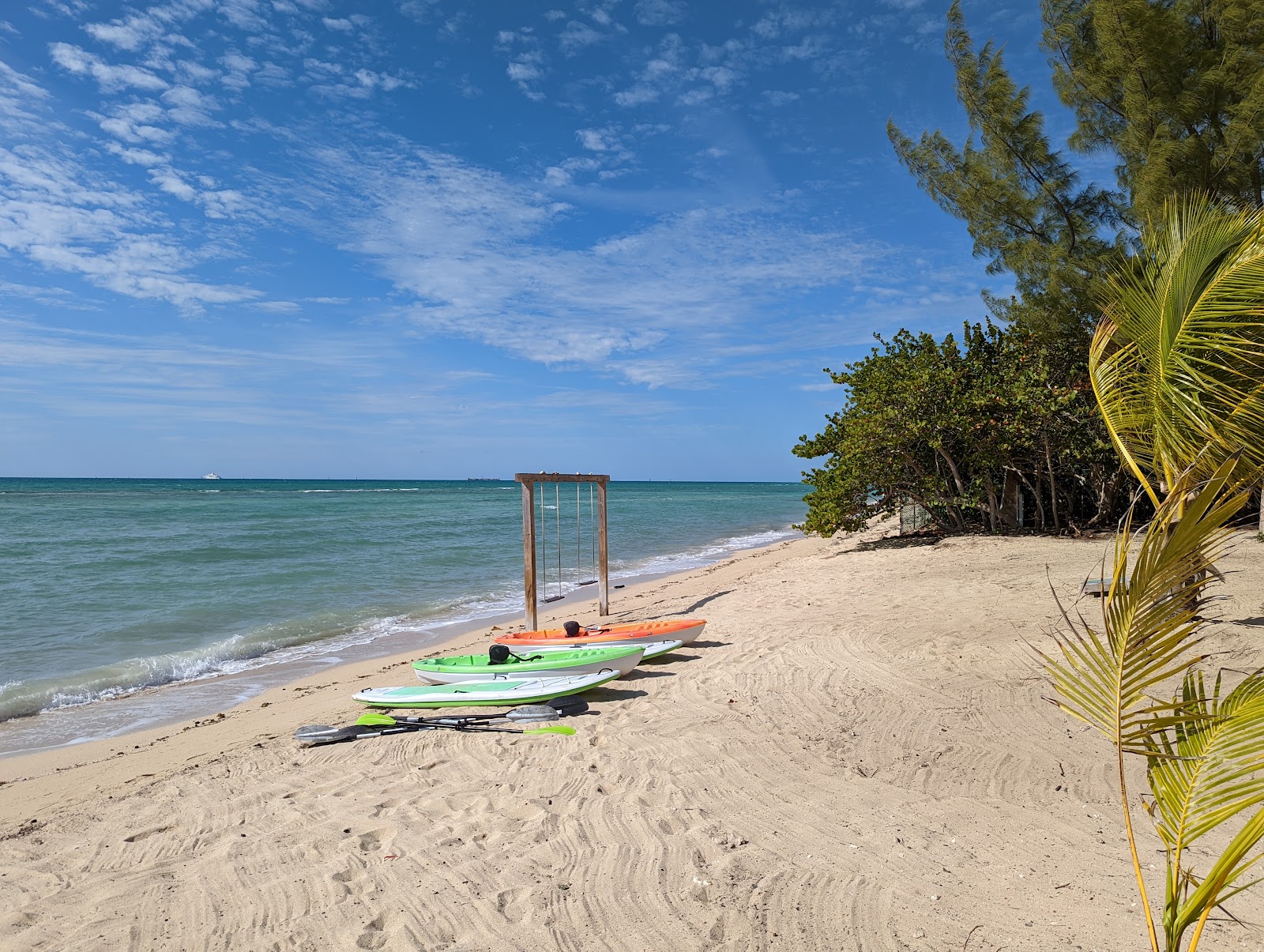 Photo of Adelaide beach with bright fine sand surface