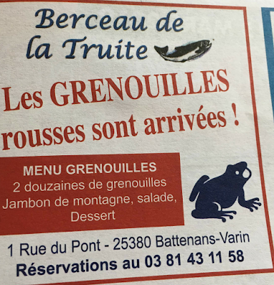 Au Berceau de la Truite à Battenans-Varin