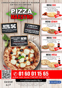 Menu / carte de Pizza Maestro Lizy à Lizy-sur-Ourcq