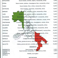 Pizzeria DA RINO à Saint-Étienne-de-Saint-Geoirs - menu / carte