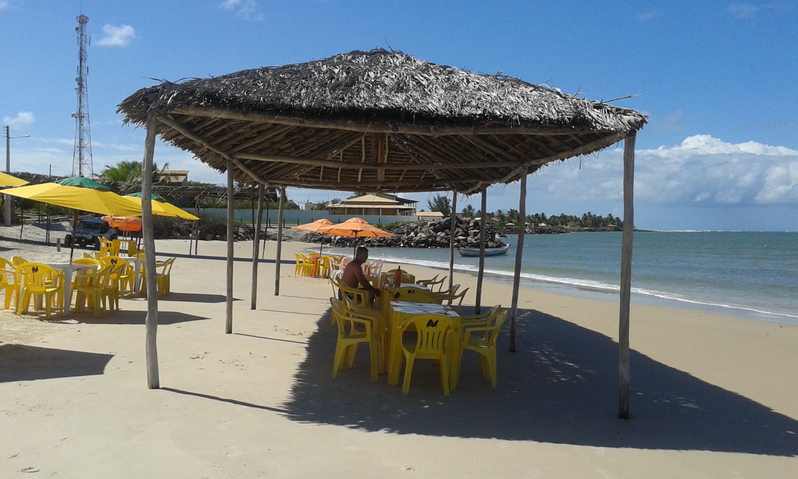 Fotografija Praia do Saco in naselje