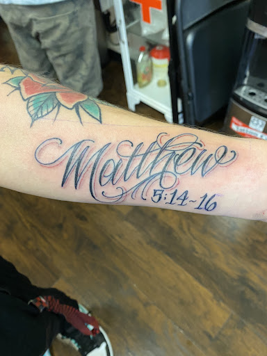 Explore armor of god tattoo ideas, creative tattoo ideas in Lakewood, available at Union Ave Tattoo Company