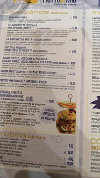 Frittodivino à Lido di Jesolo menu