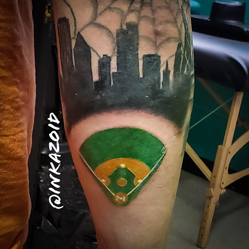 Explore olive branch tattoo ideas, creative tattoo ideas in Kingsport, available at Ink-a-zoid Tattoos & Piercings