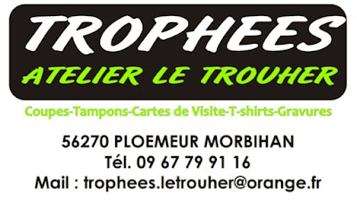 Atelier Trophées Le Trouher à Ploemeur