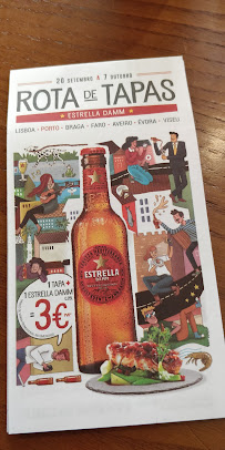 Restaurant de tapas Trinkas Petisqueira Lounge à Porto - menu / carte