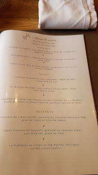 Menu / carte de L'oc-xalis à Lautrec