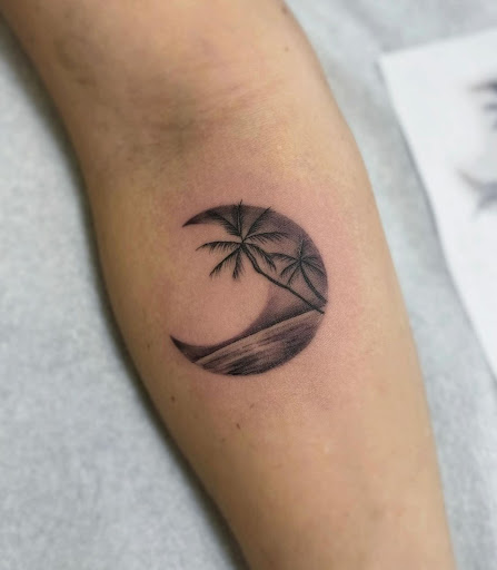 Explore calligraphy tattoo ideas, creative tattoo ideas in Sarasota, available at Oddity Tattoo Art University