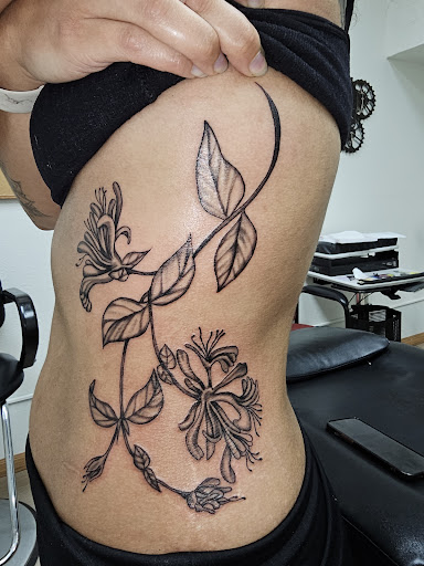 Explore aztec chest tattoo ideas, creative tattoo ideas in Plymouth, available at Twisted Ink LLC