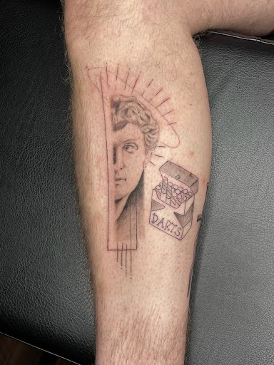 Explore brick tattoo ideas, creative tattoo ideas in Vancouver, available at Sacred Yeti Tattoos