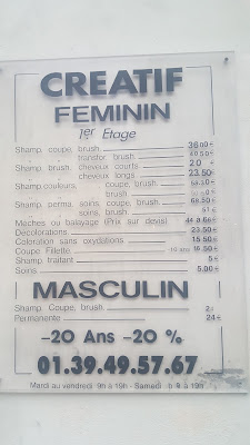 Créatif coiffure à Versailles