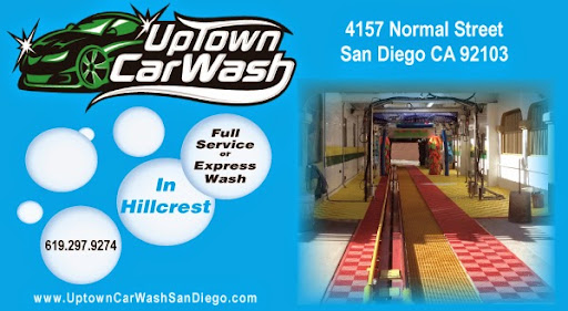 Car Wash «Uptown Touchless Car Wash», reviews and photos, 4157 Normal St, San Diego, CA 92103, USA