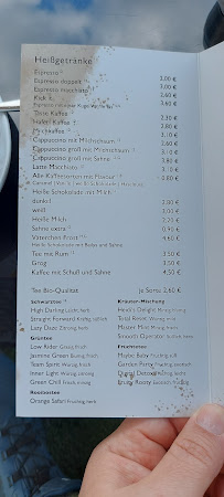 Menu du Café-Bistro „Auszeit“ à Neunburg vorm Wald