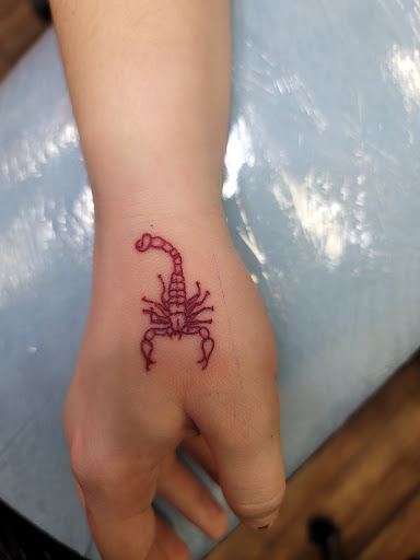 Explore cherub angel tattoo ideas, creative tattoo ideas in Mesa, available at Ranger Tattoo & Piercing