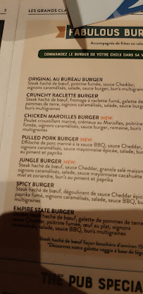 Au Bureau Chatou à Chatou menu