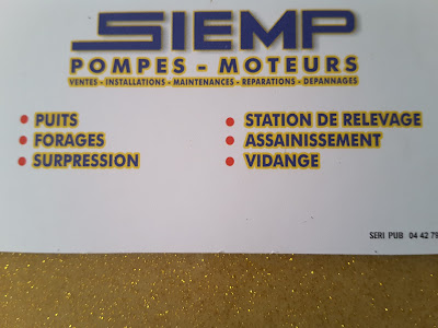 SIEMP Marseille Pompes de Relevage à Marseille